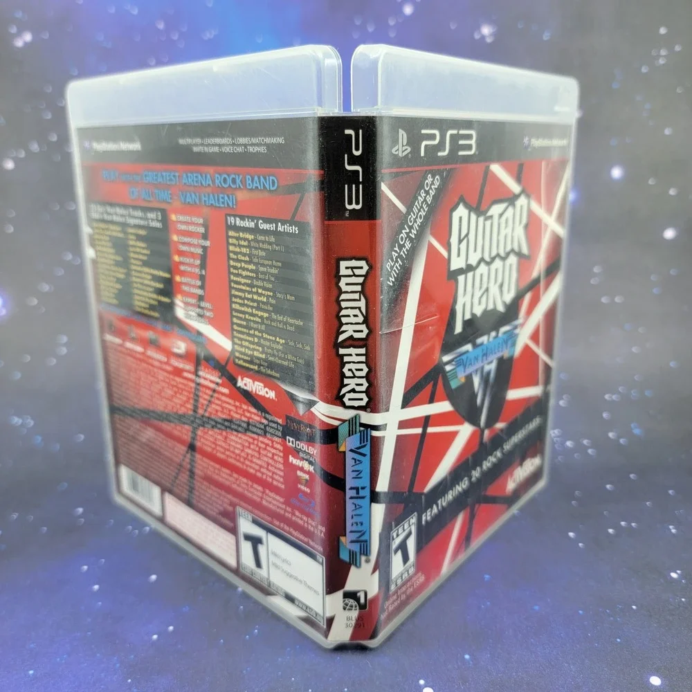 Guitar Hero Van Halen Sony PlayStation 3 PS3 Game Complete with Manual CIB